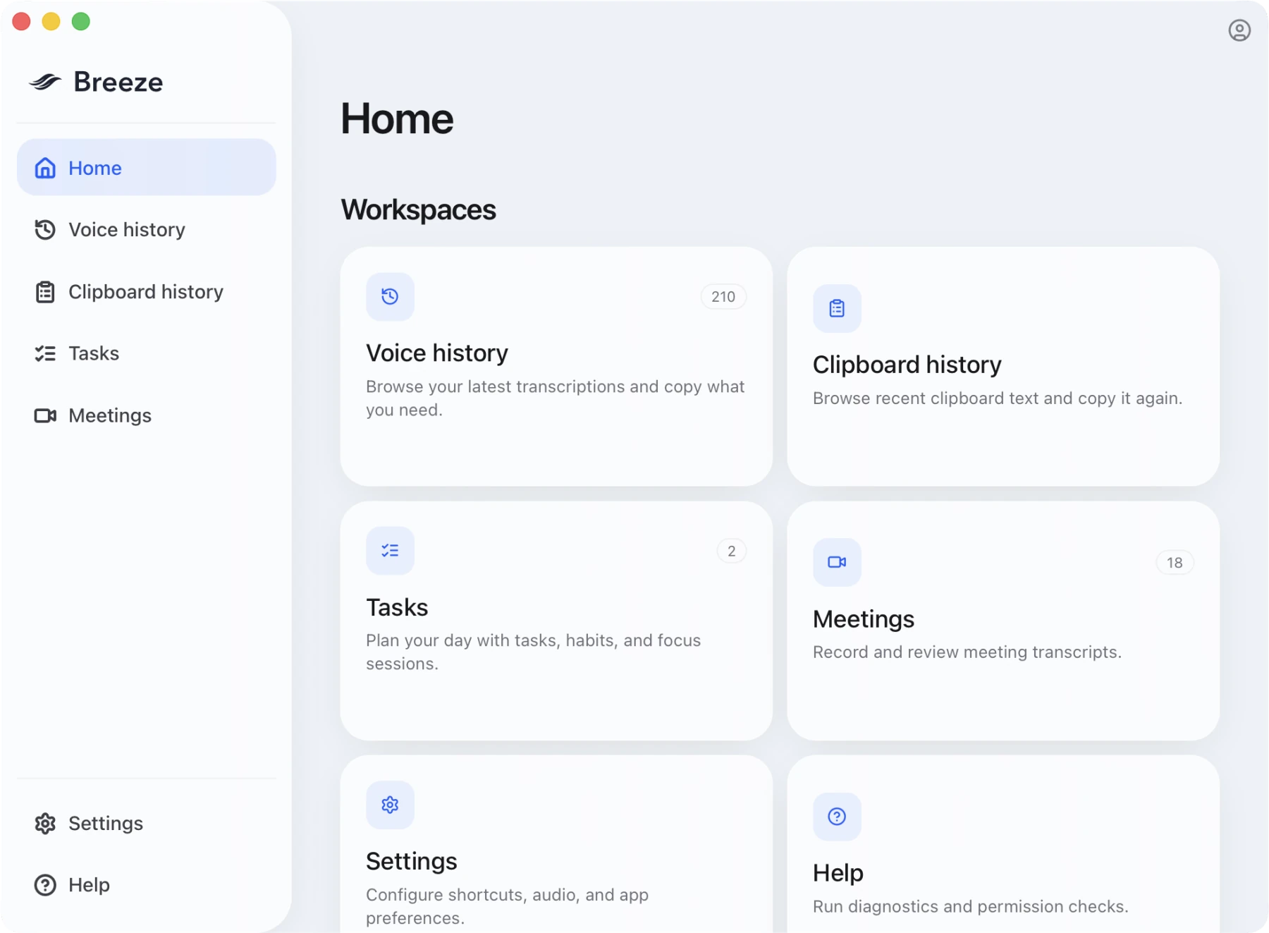 BreezeType workflow