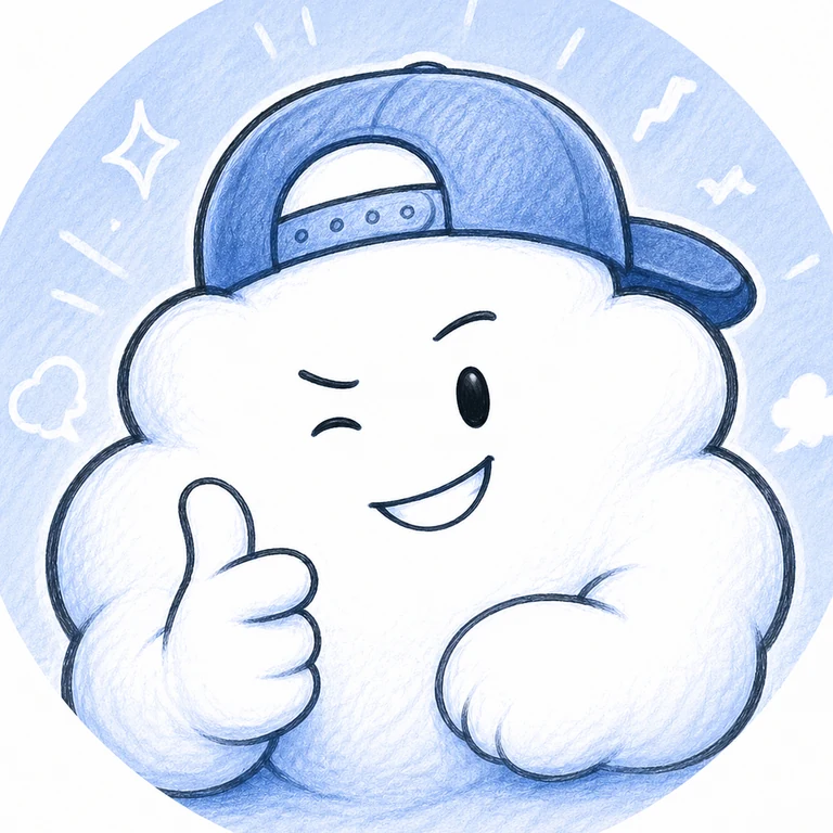 Cloud teammate giving a thumbs up