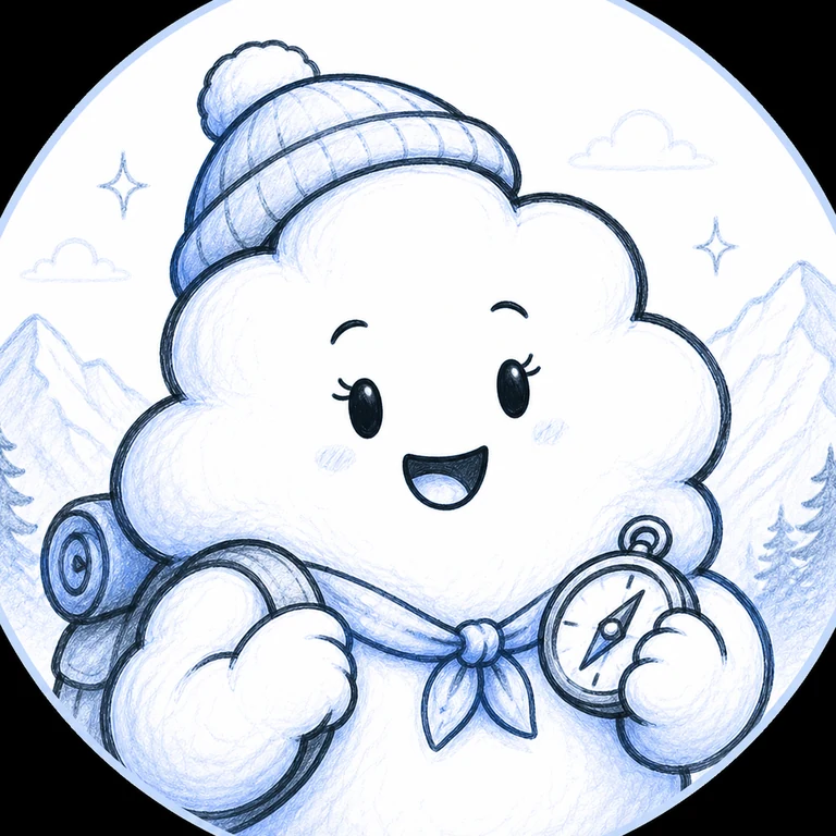 Cloud teammate in a beanie