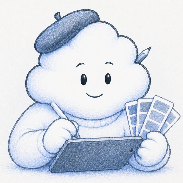Cloud teammate with creative cards